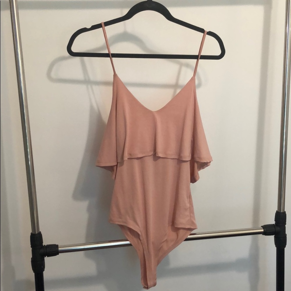 Pink bodysuit